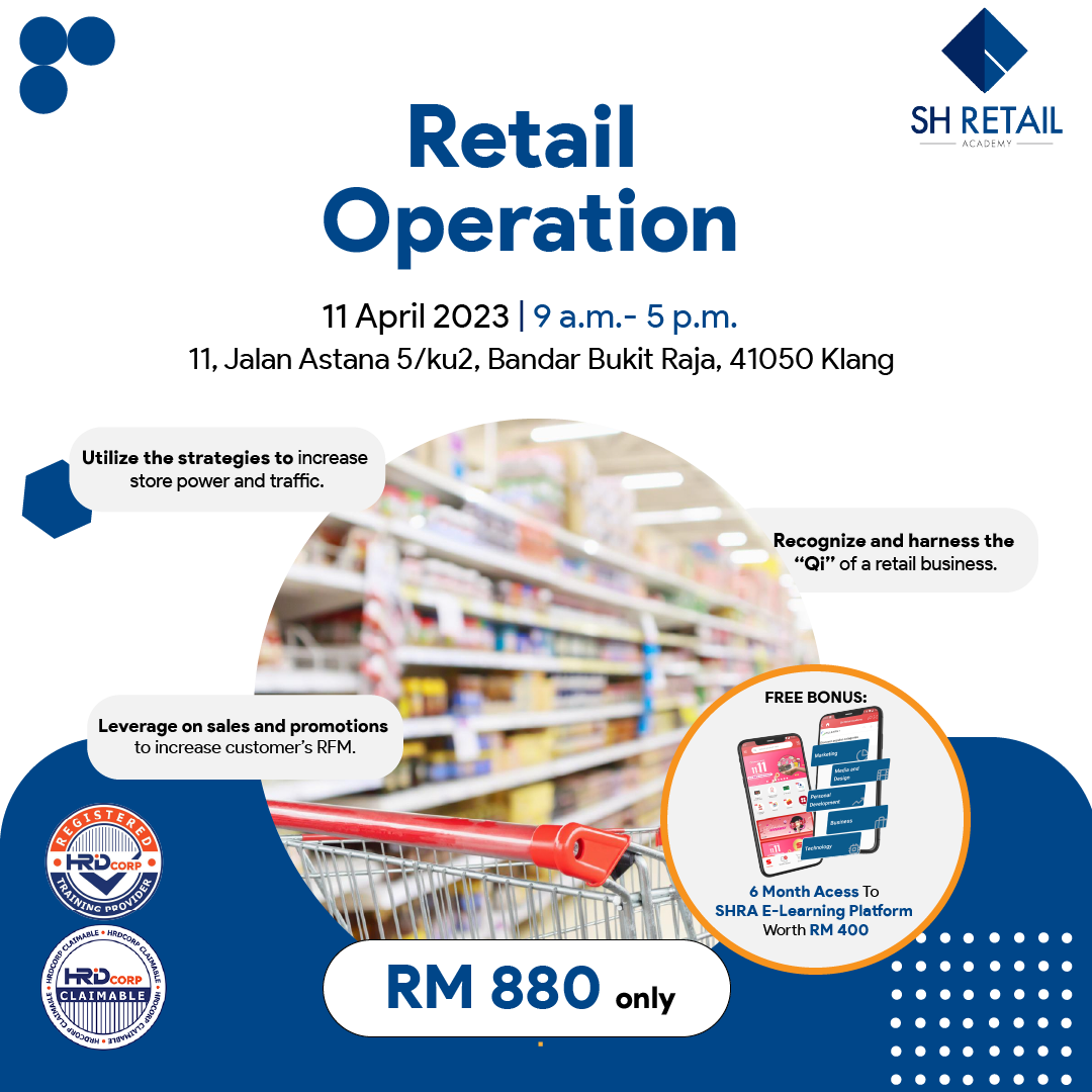 HRDF Claimable Public Training- Retail Operation